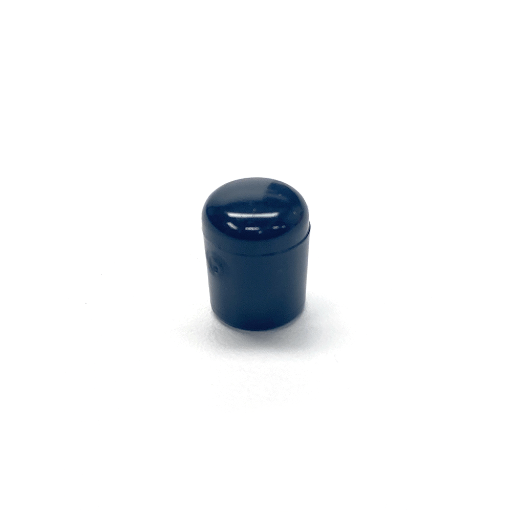 PLASTIC PUSH ON CAP 10MM MEDIUM HARD