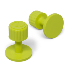 Black Plague Gang Green Dead Center 17mm Tabs 10 Pack