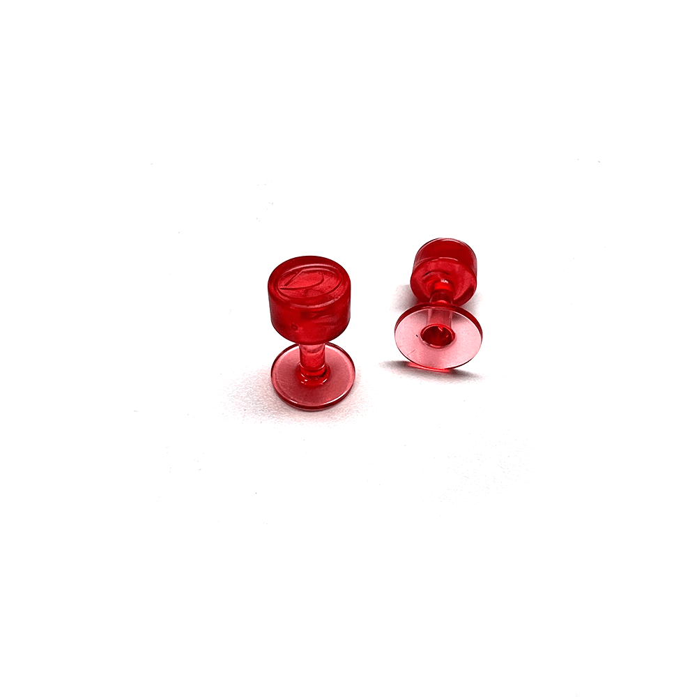 Dentless D Tabs 15mm Red Dot Series 6 Pieces