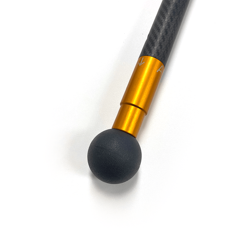 DENTSTUFF RUBBER BALL HANDLE 6 FT Quad Rod - Image 2