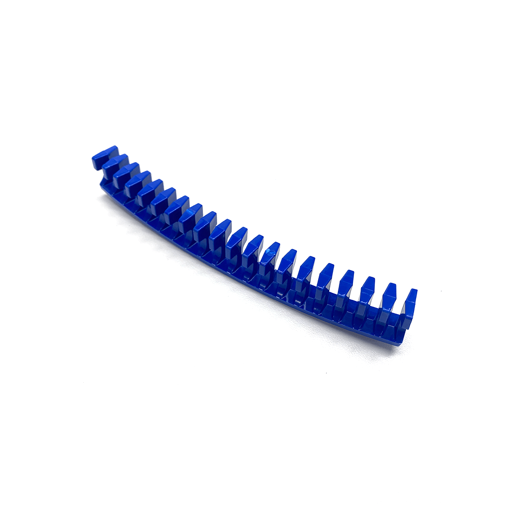 KECO CENTIPEDE CURVED 12.5 MM BLUE FLEXIBLE SMOOTH GLUE TAB 6"