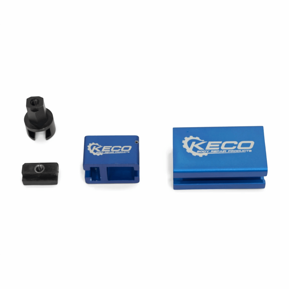 KECO 2.5 POUND BLACK STEEL SLIDE HAMMER WITH 2 ADAPTERS - Image 2