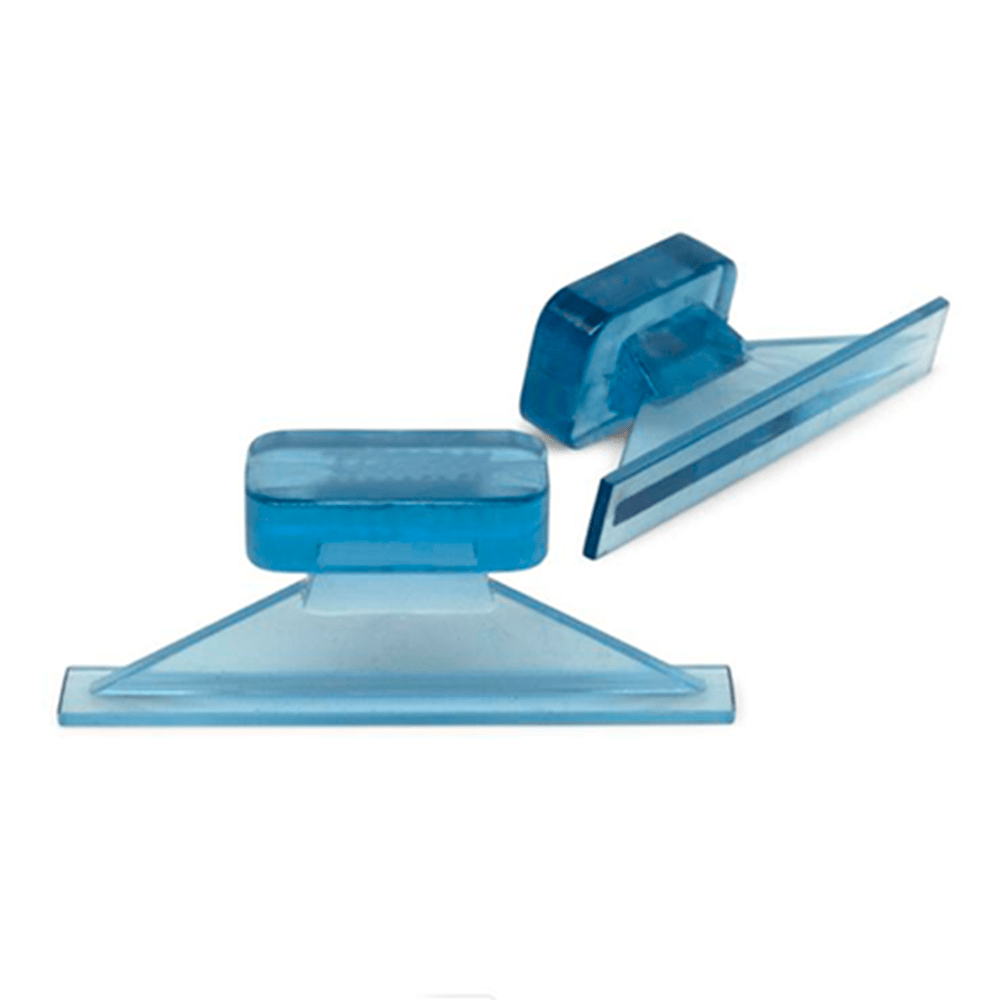 KECO DEAD CENTER 45 x 7MM STRAIGHT CREASE GLUE TABS