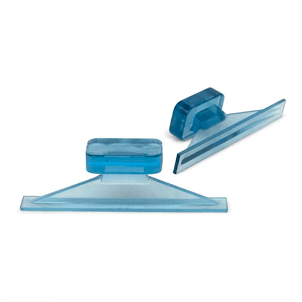 Keco Dead Center® 55 x 7 mm Ice Straight Crease Glue Tabs (5 Pack)