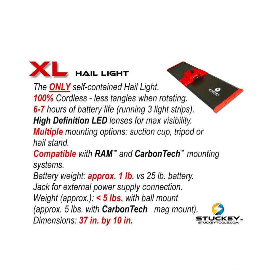 Stuckey XL Gamma Cordless PDR Hail Light Blue - Image 6