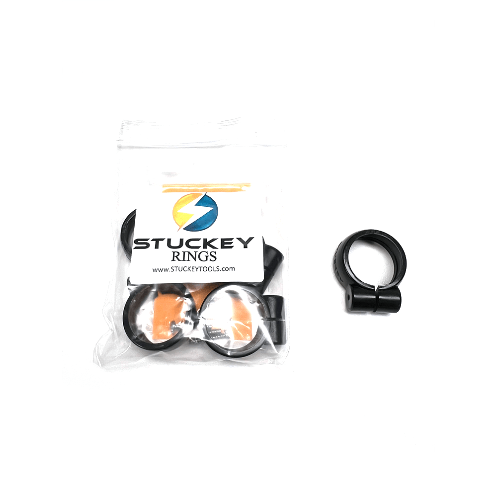Stuckey Tension Rings 5 Pack Black