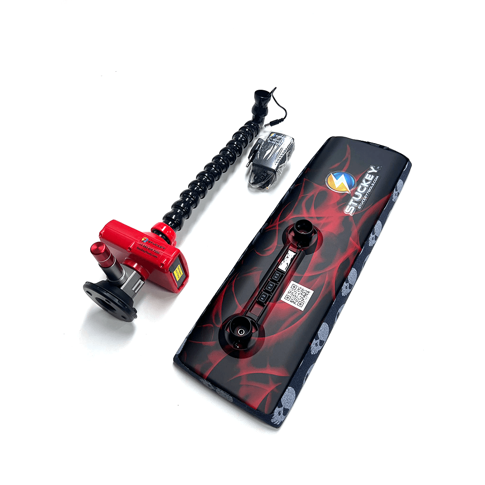 Stuckey 18inch Hydro Dip Cordless PDR Led Light Red Flame