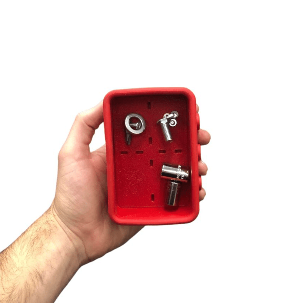 Willey Quick Grip Shell Magnetic Organizer Red - Image 2