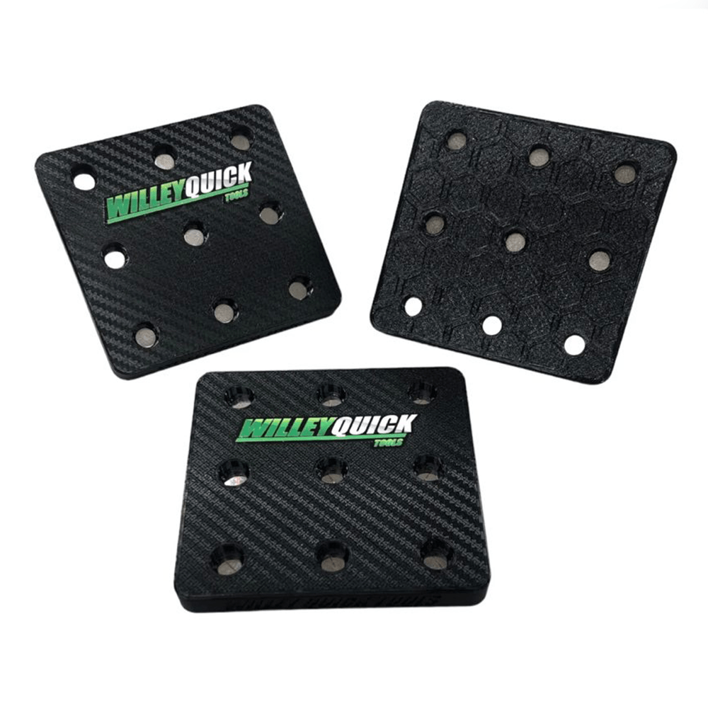 Willey Quick Green Magnetic Carbon Tooltip Holder Square