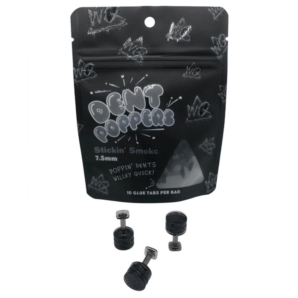 Willey Quick Stickin Smoke 7.5 mm Dent Poppers Glue Tabs