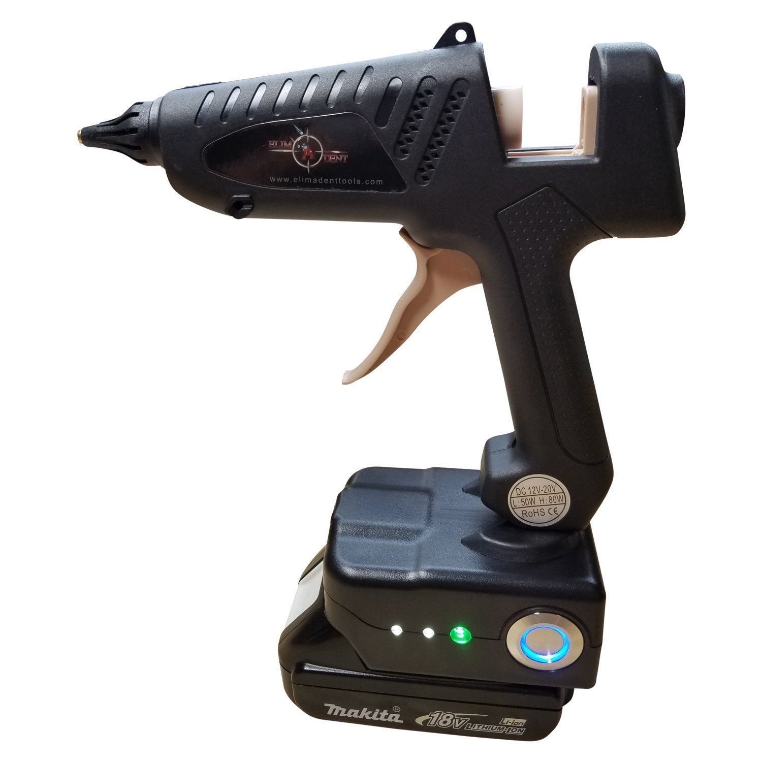 ELIM A DENT CORDLESS GLUE GUN POWERED BY MAKITA